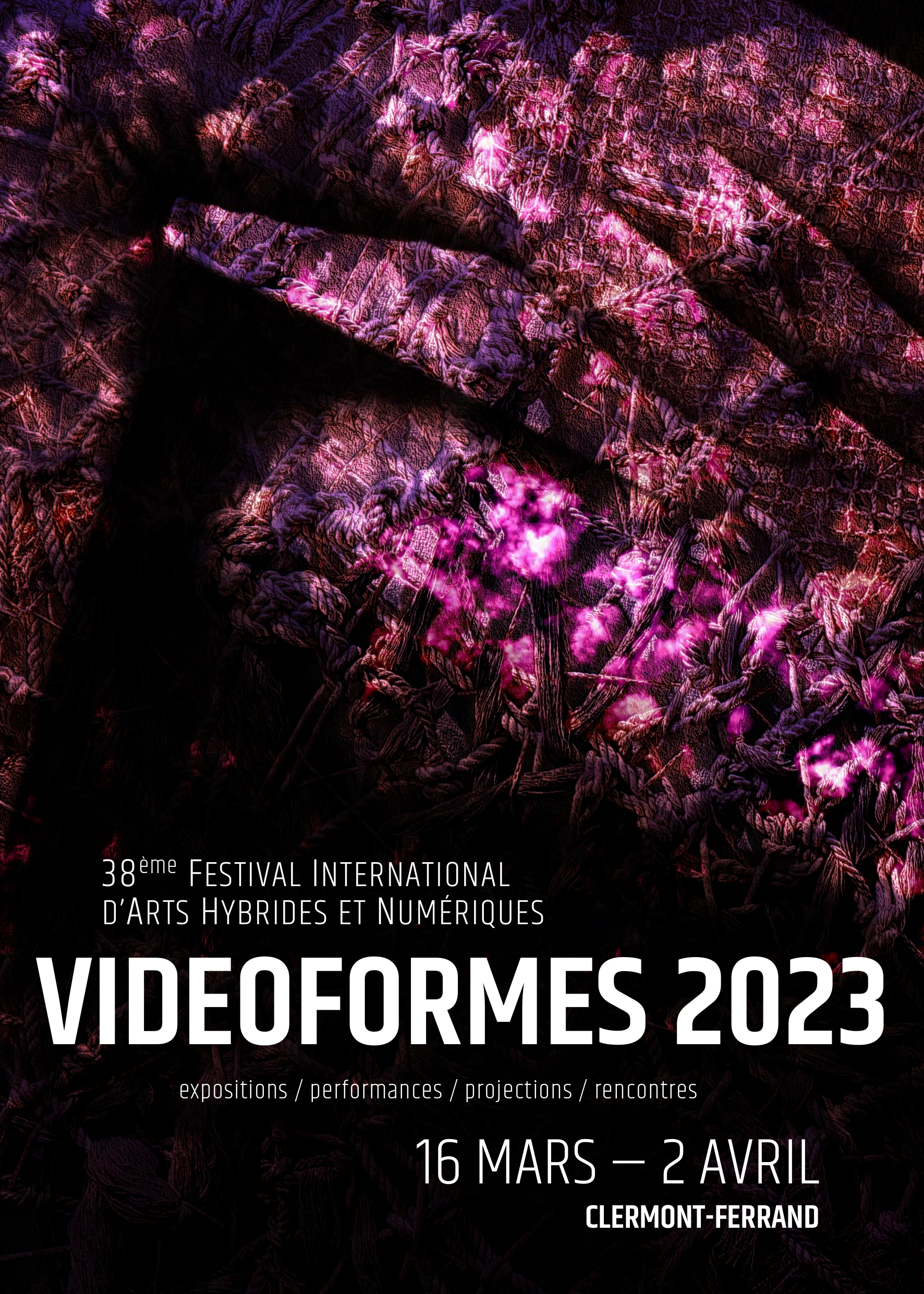 Affiche VIDEOFORMES 2023