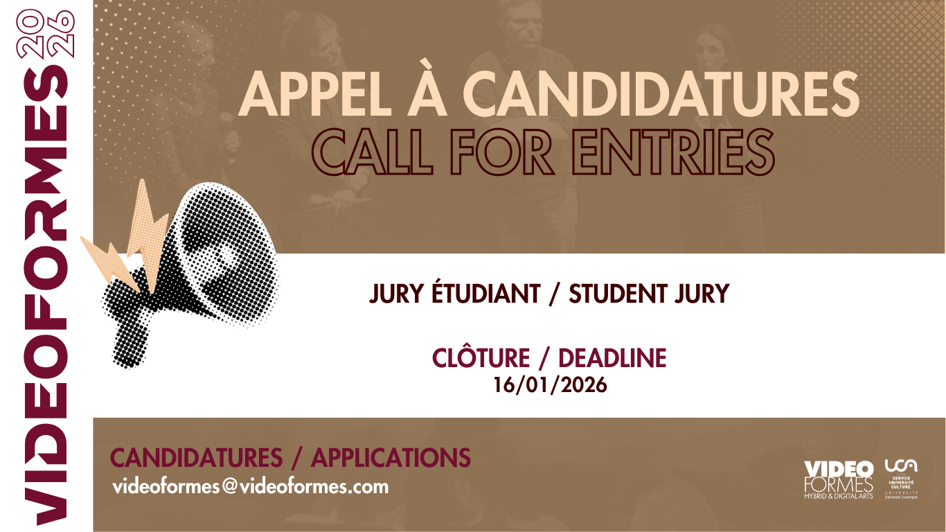FESTIVAL 2026 > Appel à jury étudiant