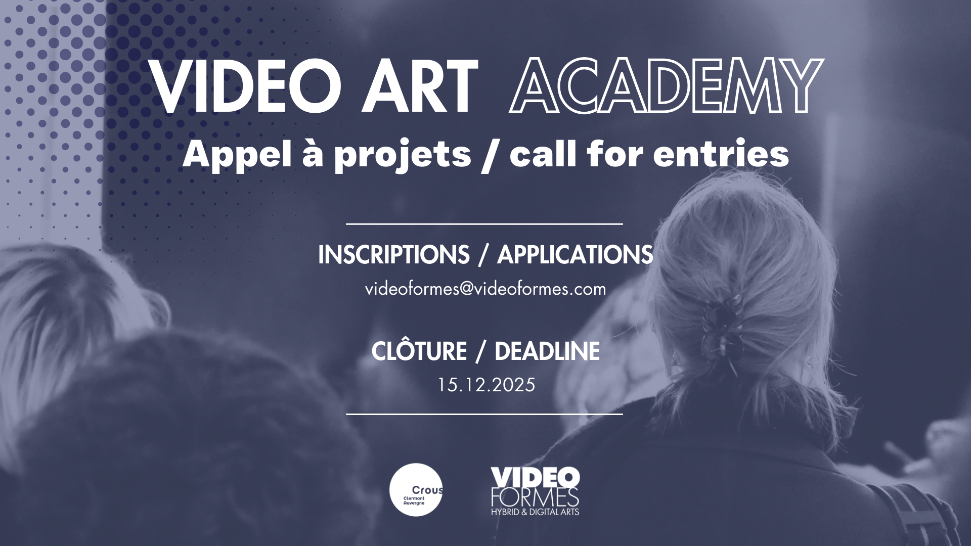 VIDEO ART ACADEMY 2026 > Call for entries