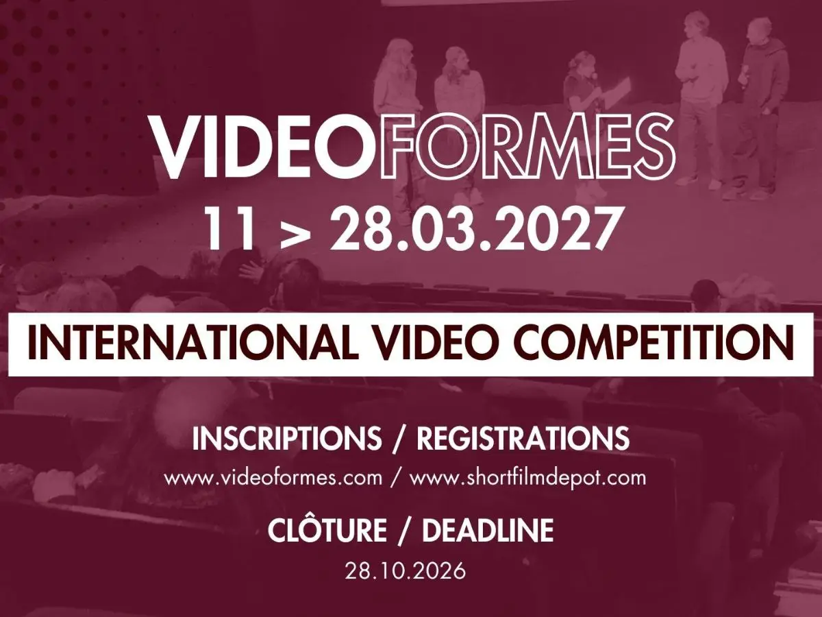 VIDEOFORMES 2027 – Compétition Vidéo
